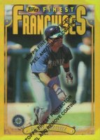 1996 Finest #335 Edgar Martinez Refractor w/Coating Baseball Card