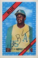 1972 Kellogg's #9c Vida Blue Cor-Lifetime Era 2.31 Baseball Card