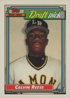 1992 Topps #714 Pokey Reese Baseball Card
