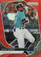 2020 Panini Prizm #94 Kyle Lewis Red Prizm Baseball Card