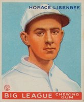 1933 Goudey #68 Horace Lisenbee Baseball Card