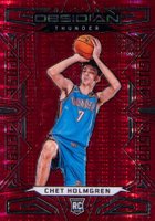 2022 Panini Obsidian #157 Chet Holmgren Electric Etch Lucky Envelopes Basketball Card