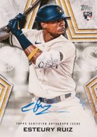 2023 Topps Baseball Stars Autographs #BSAER Esteury Ruiz Baseball Card
