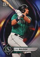 2022 Bowman Platinum #83 Cal Raleigh Baseball Card