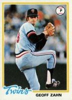 1978 Topps #27 Geoff Zahn Baseball Card