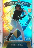 2022 Panini Chronicles Crusade #3 Oneil Cruz Holo Baseball Card