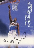1999 Skybox Premium Autographics # Shawn Kemp Basketball Card