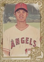 2019 Topps Allen & Ginter #5 Shohei Ohtani Gold Hot Box Baseball Card