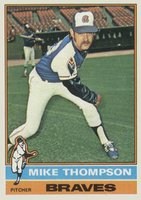 1976 Topps #536 Mike Thompson Baseball Card