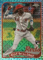 2024 Topps Silver Pack 1989 Chrome Promo #T89C83 Elly de La Cruz Baseball Card
