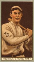 1912 Brown Backgrounds Broadleaf #130 George Mogridge Baseball Card