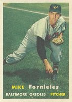 1957 Topps #116 Mike Fornieles Baseball Card