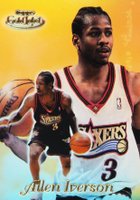 1999 Topps Gold Label Class 3 #21 Allen Iverson Gold Label Basketball Card