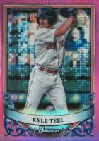 2024 Bowman Sterling Prospects #BSP19 Kyle Teel Magenta Refractor Baseball Card