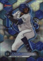 2023 Bowman's Best Top Prospects #TP18 Junior Caminero Refractor Baseball Card