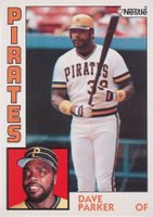 1984 Topps Nestle Hand Cut #775 Dave Parker Baseball Card