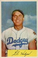 1954 Bowman #138a Gil Hodges .993/.991 Field Avg. Baseball Card