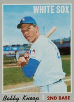 1970 Topps #695 Bobby Knoop Baseball Card