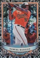 2024 Bowman Sterling Prospects #BSP3 Samuel Basallo Sterling Silver Refractor Baseball Card