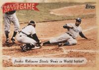 2010 Topps Tales of the Game #TOG5 Jackie Robinson Steals Home... Baseball Card