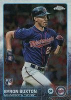 2015 Topps Chrome #203 Byron Buxton Baseball Card