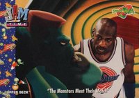 1996 Upper Deck Space Jam #38 Monstars Meet Their Match Basketball Card