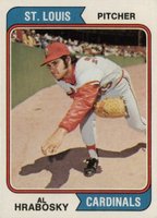 1974 Topps #108 Al Hrabosky Baseball Card
