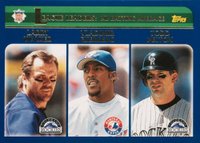 2003 Topps #343 Larry Walker/Todd Helton/Vladimir Guerrero Baseball Card