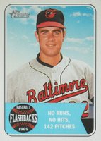 2018 Topps Heritage Baseball Flashbacks #BF-JP Jim Palmer Baseball Card