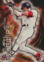 2000 Skybox Dominion Double Play #4 Ken Griffey Jr./Mark McGwire Warp Tek Baseball Card