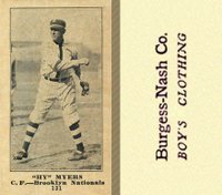 1916 Burgess-Nash Co. #131 Hy Myers Baseball Card