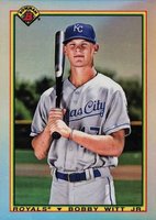 2020 Bowman Chrome 1990 Bowman #90BBWJ Bobby Witt Jr. Baseball Card