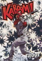 2022 Panini Absolute Kaboom! #K-MT Mike Trout Baseball Card