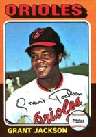 1975 Topps Mini #303 Grant Jackson Baseball Card