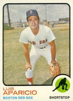1973 Topps #165 Luis Aparicio Baseball Card