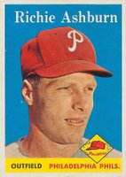 1958 Topps #230 Richie Ashburn Baseball Card