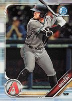 2019 Bowman Draft #BDC192 Seth Beer Chrome-Batting Baseball Card