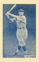 1933 Uncle Jacks Candy # Paul Waner Baseball Card