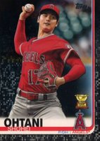 2019 Topps #600 Shohei Ohtani Black Baseball Card
