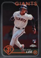 2024 Topps Chrome #201 Jung Hoo Lee Baseball Card
