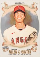 2021 Topps Allen & Ginter Chrome #25 Shohei Ohtani Baseball Card