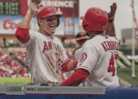 2014 Stadium Club  #50 Mike Trout Baseball Card