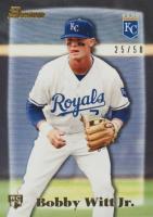 2022 Bowman Transcendent VIP Party Bobby Witt Jr. Through the Years #00BDA Bobby Witt Jr. 1 Back Baseball Card