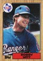 1987 Topps #415 Bobby Witt Baseball Card