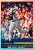 2000 Topps Chrome  #15 Derek Jeter Refractor Baseball Card
