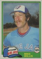 1981 Topps #324 Mike Willis Baseball Card