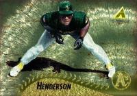1995 Pinnacle #201 Rickey Henderson Museum Collection Baseball Card