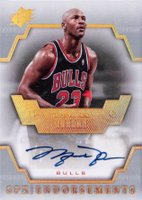 2007 SPX Endorsements #E-MI Michael Jordan Basketball Card
