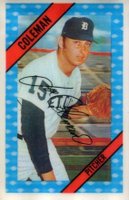 1972 Kellogg's #18e Joe Coleman Err-Lifetime BB 394 Baseball Card