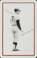 1978 Sports Deck Divison Mantle/Ruth/Seaver/Gehrig/Robinson/Bench/Rose/Musial # Mickey Mantle Baseball Card